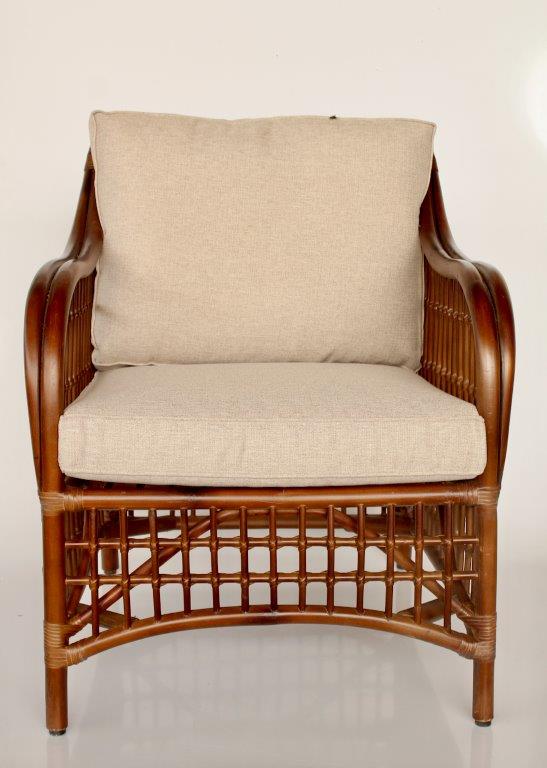 Westcoast Arm Chair With 2 Beige Cushions
